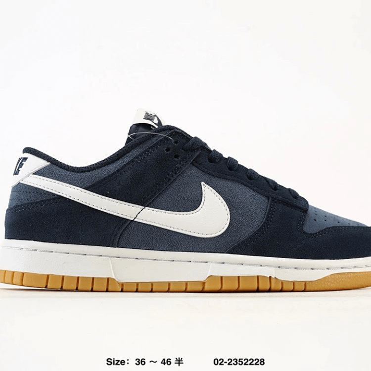 Nike Dunk Low Navy Blue Shoes