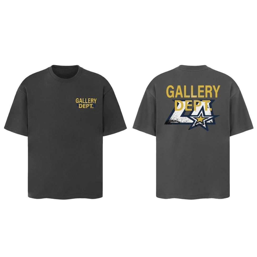 Gallery Dept. LA Star Tee Dark Grey T-Shirts