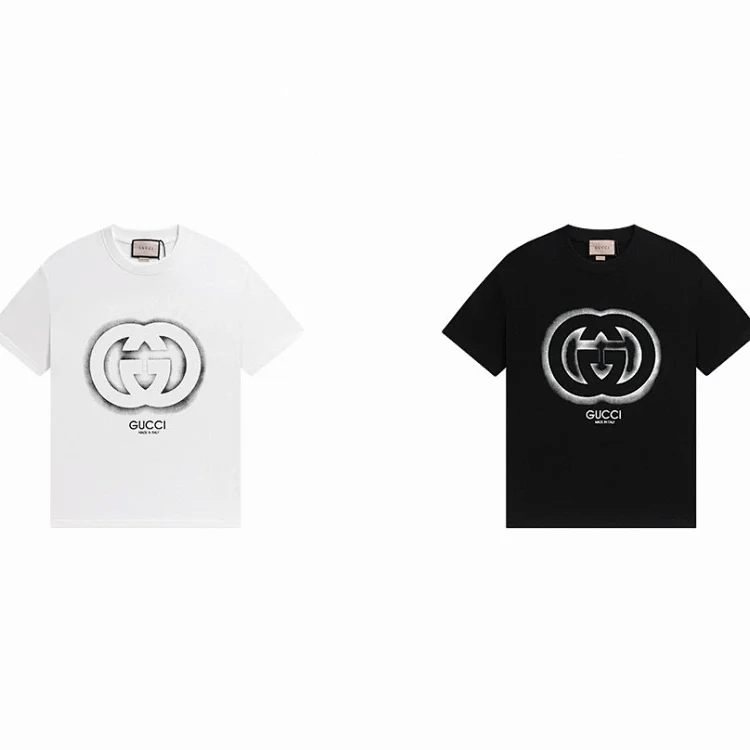 GUCCI Logo T-Shirt White T-Shirts