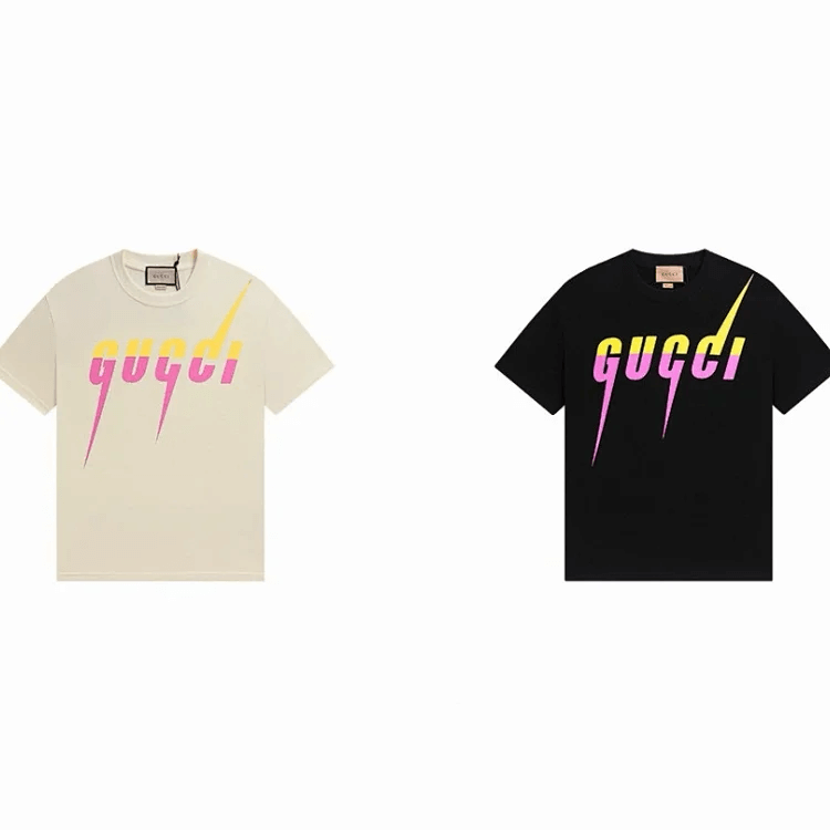 Gucci Logo T-Shirt Cream T-Shirts