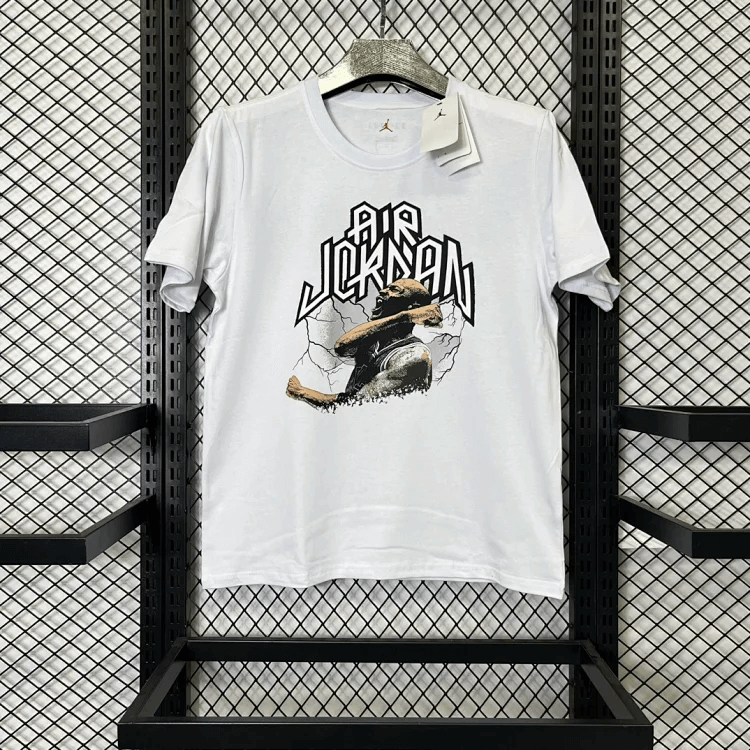 Air Jordan Jumpman Graphic Tee White T-Shirts
