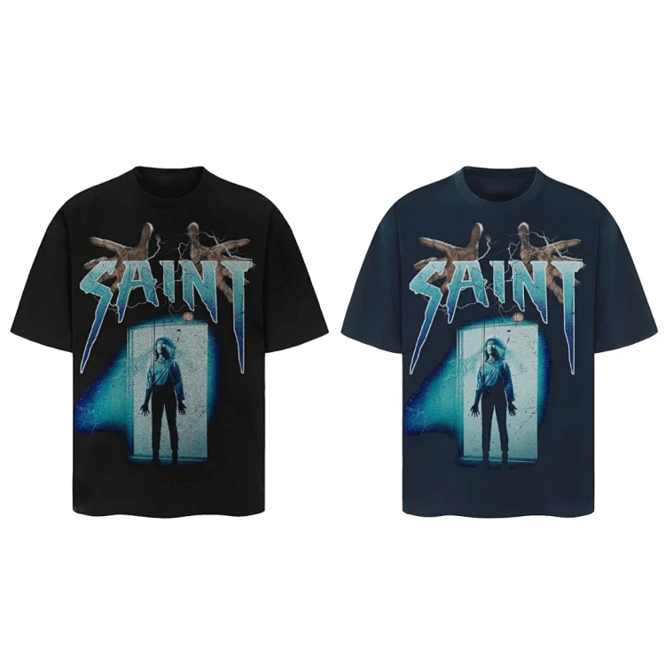 SAINT Graphic Tee Black T-Shirts