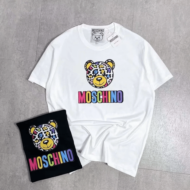 MOSCHINO Bear Logo T-Shirt White T-Shirts