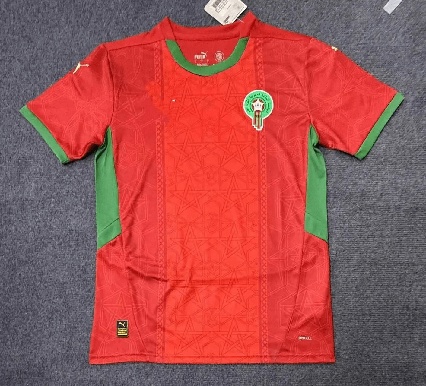 PUMA Morocco National Team Jersey Red T-Shirts