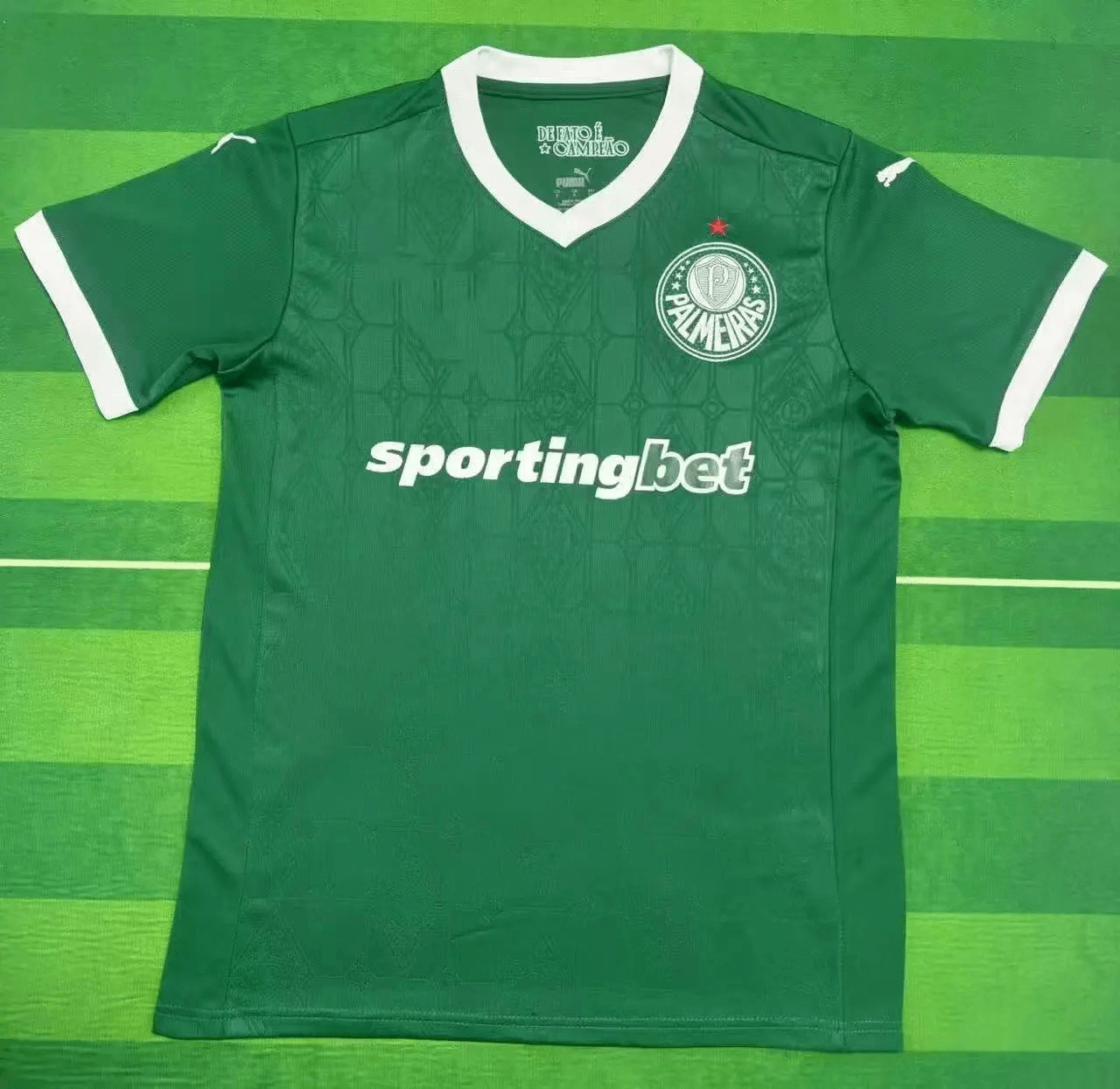 PUMA Palmeiras Home Jersey Green T-Shirts