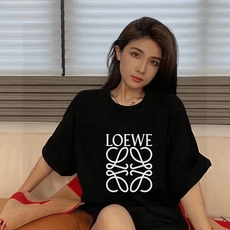 LOEWE Logo T-Shirt Black T-Shirts