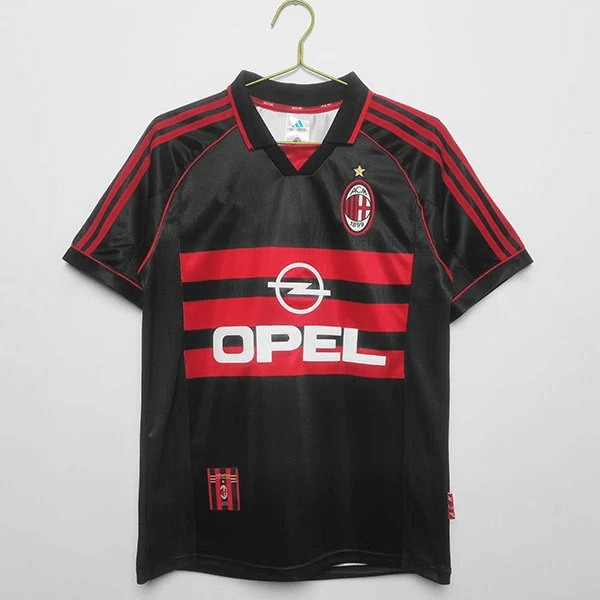 AC Milan Opel Jersey Black T-Shirts