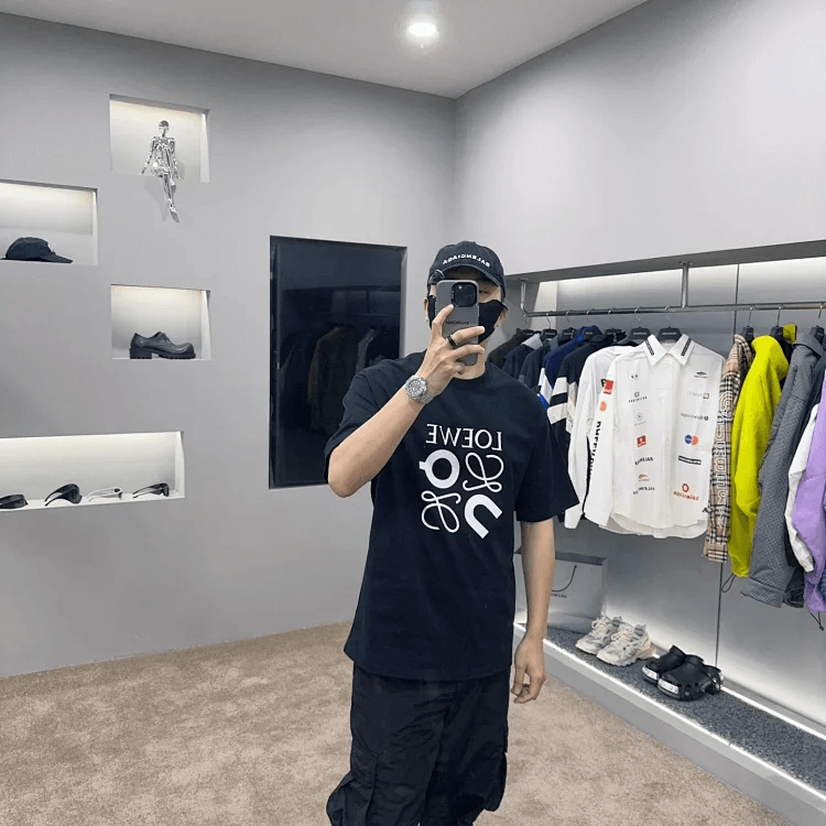 LOEWE T-Shirt Black T-Shirts