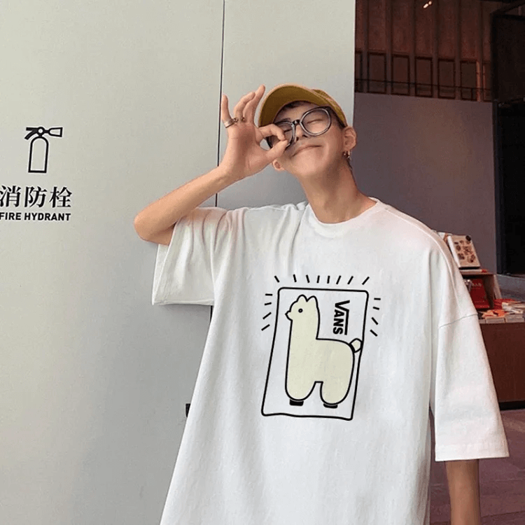 Vans Alpaca Graphic T-Shirt White T-Shirts