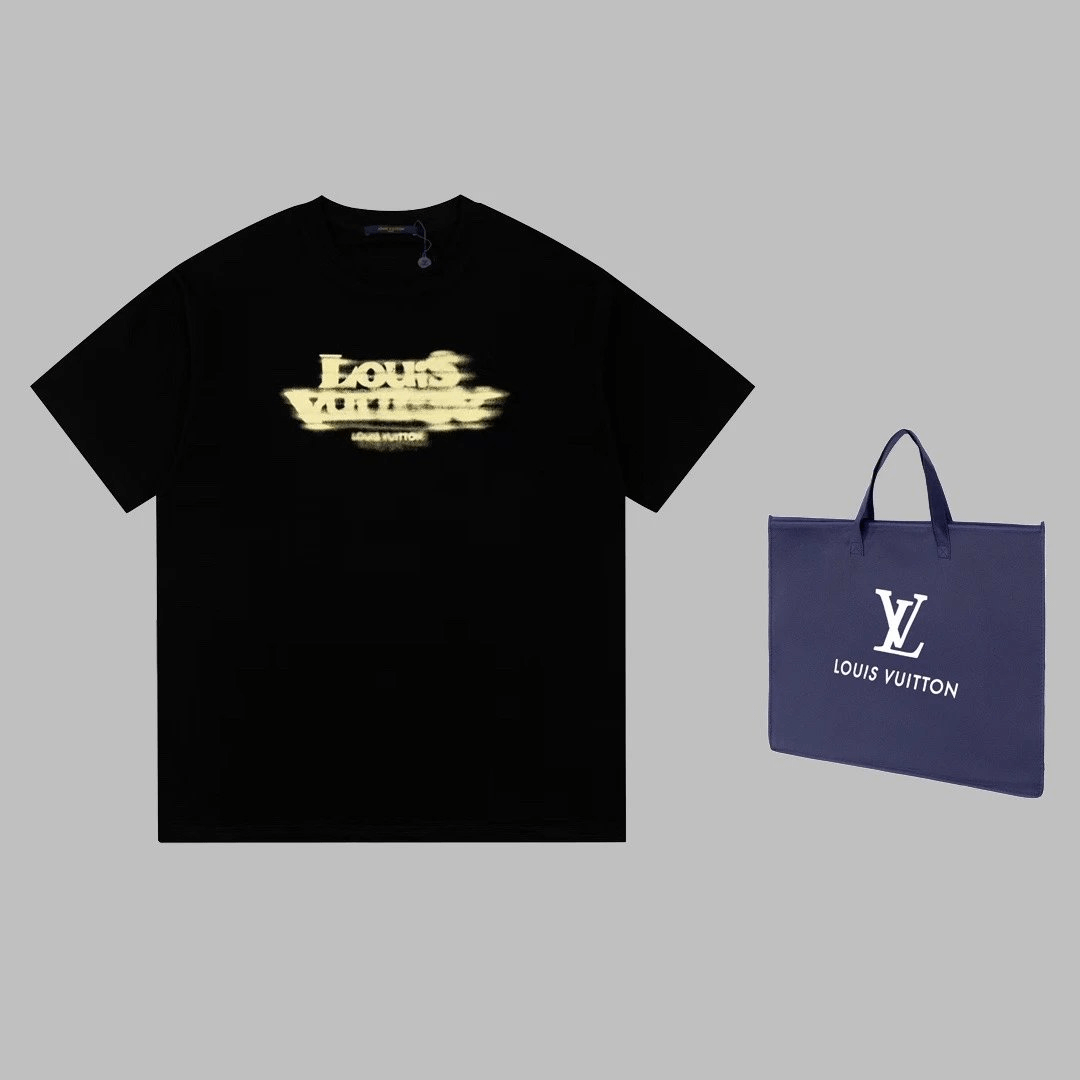Louis Vuitton T-Shirt Black T-Shirts