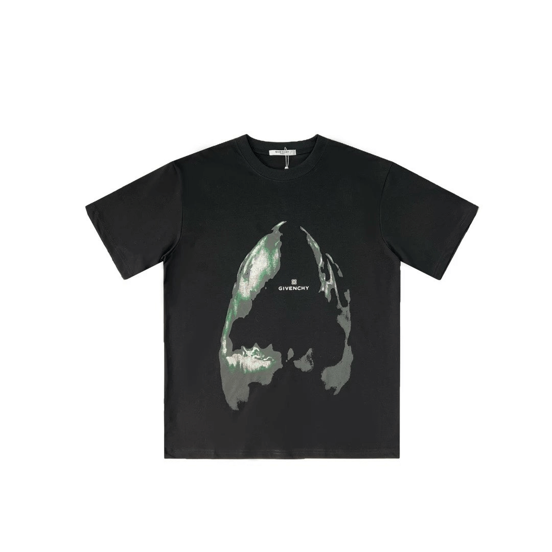 Givenchy Skull Graphic T-Shirt Black T-Shirts