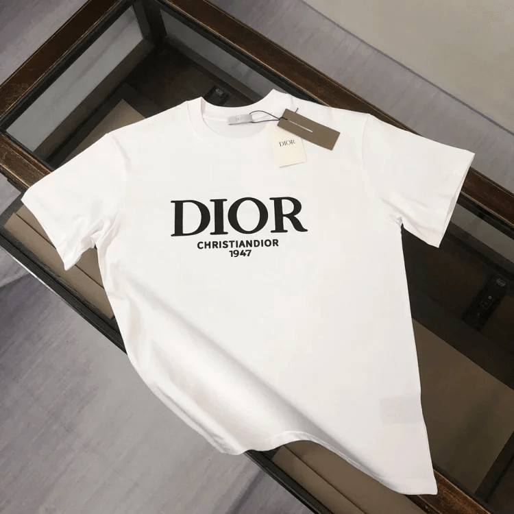 Dior Classic Logo T-Shirt White T-Shirts