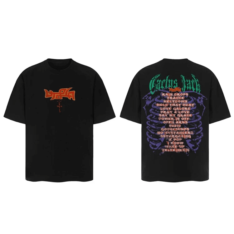 Cactus Jack Graphic Tee Black T-Shirts