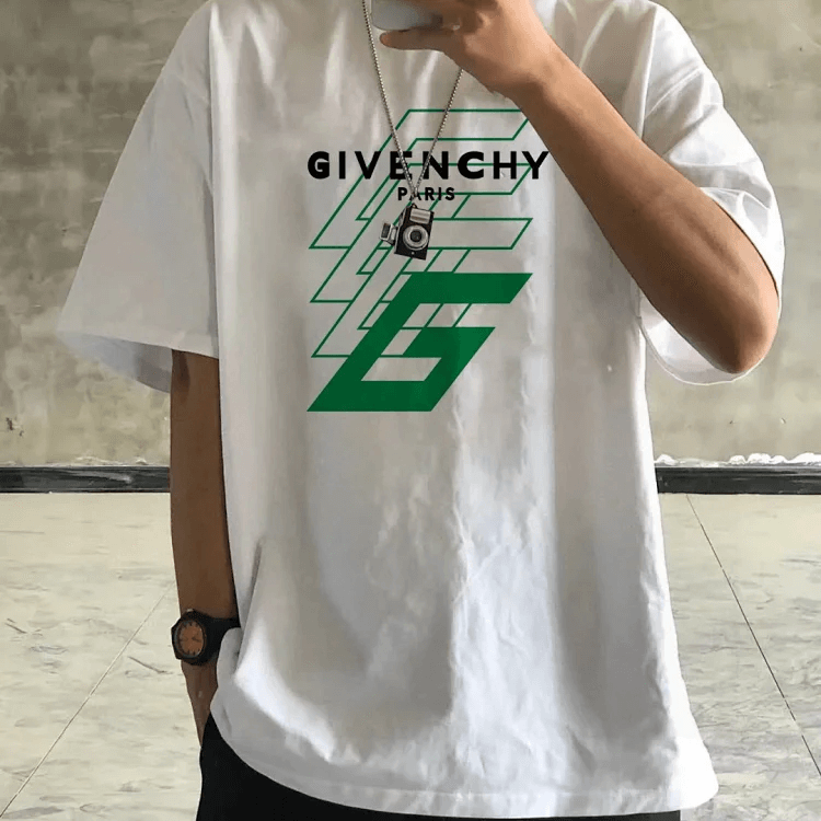GIVENCHY Paris Graphic Tee White T-Shirts