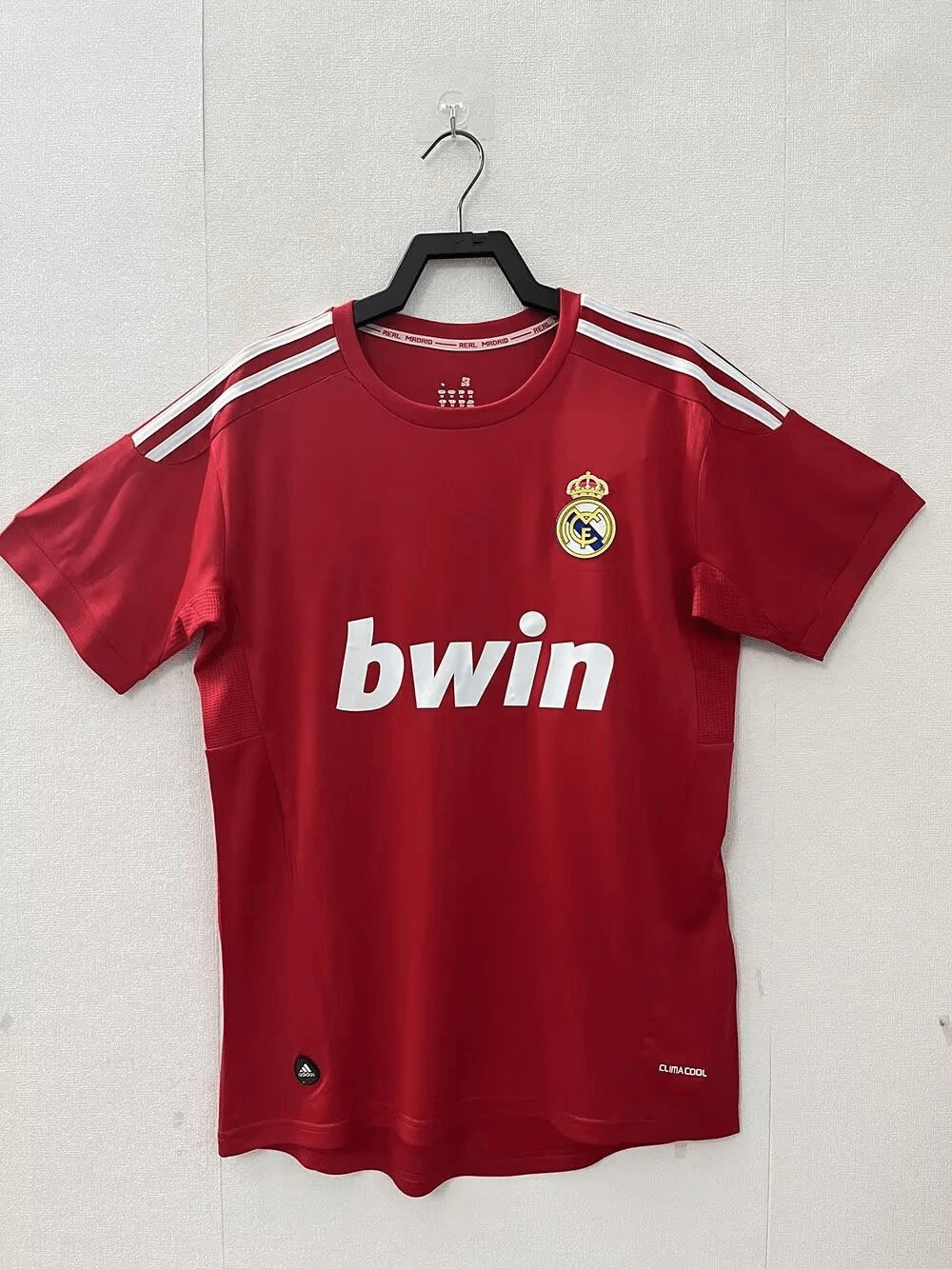 Real Madrid Adidas Away Jersey Red T-Shirts