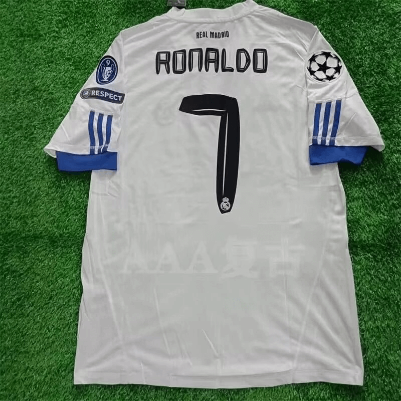 Real Madrid Ronaldo Jersey White T-Shirts