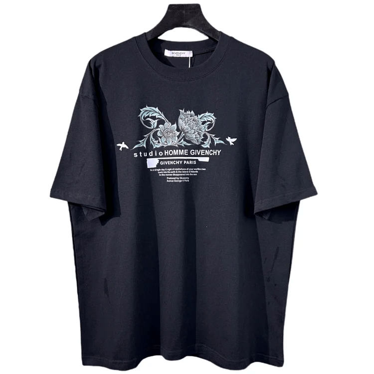GIVENCHY Studio Homme T-Shirt Black T-Shirts