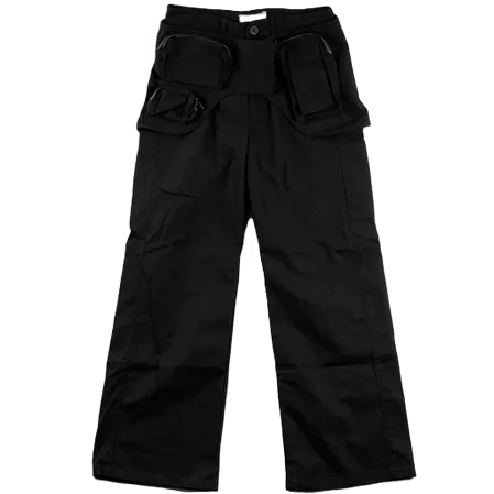 Unknown Utility Trousers Black Pants