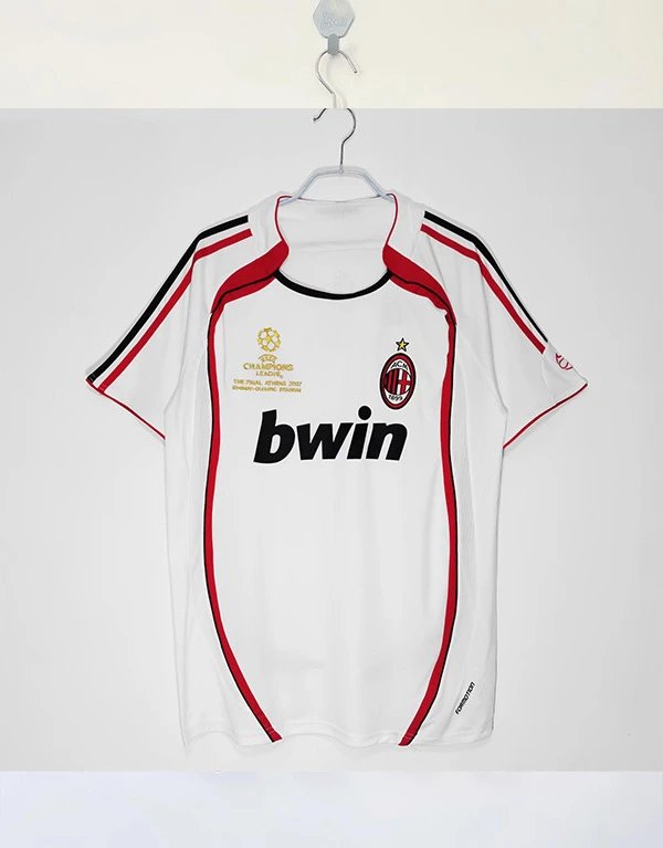 Adidas AC Milan 2007 UEFA Champions League Final Jersey White