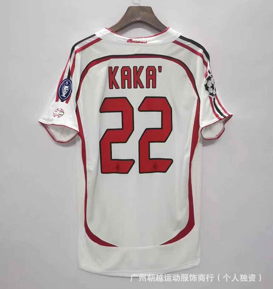 Adidas AC Milan Kaka #22 Jersey White