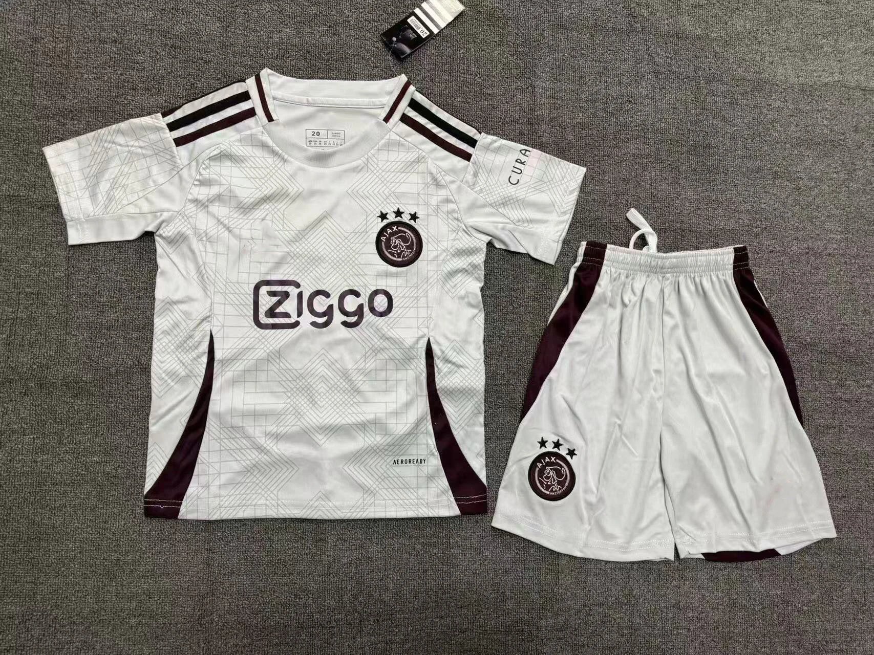 Adidas Ajax 2020-2021 Home Kit White