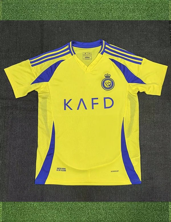 Adidas Al Nassr FC Home Jersey 2023/24 Yellow/Blue