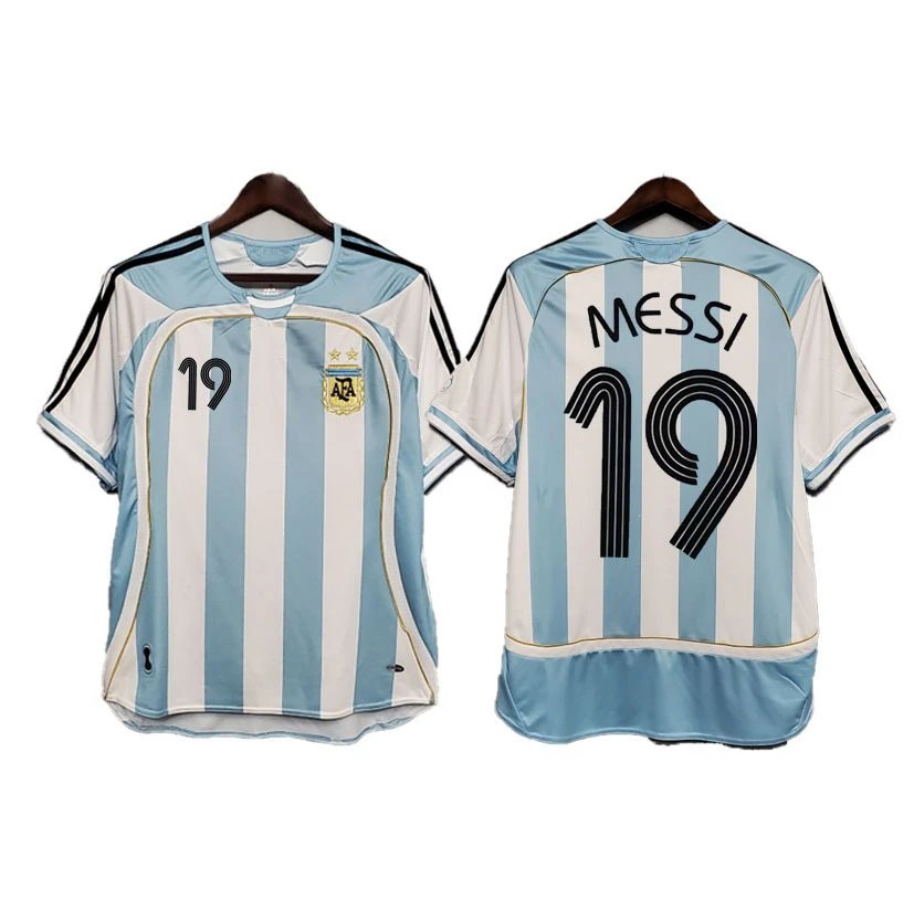 Adidas Argentina Messi National Team Jersey Blue & White