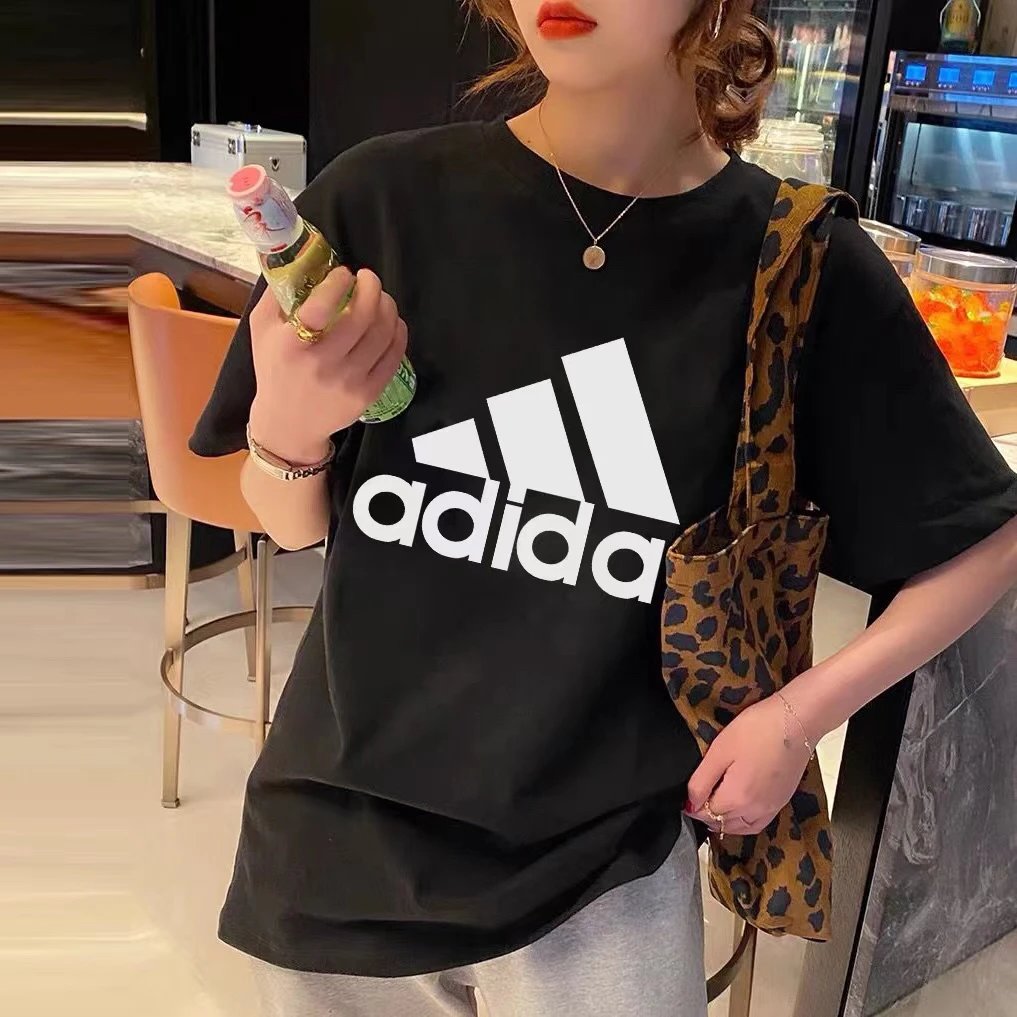 Adidas Logo Graphic T-Shirt Black