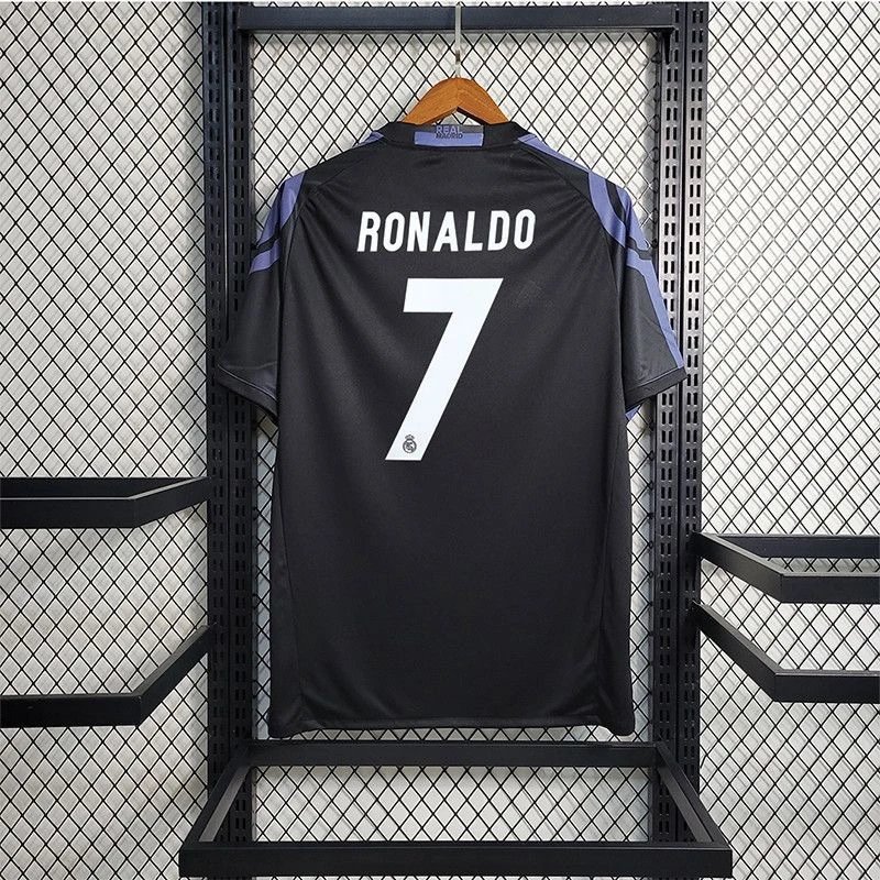 Adidas Real Madrid Cristiano Ronaldo #7 Jersey Black