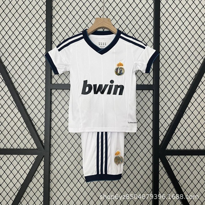 Adidas Real Madrid Kids Home Kit White