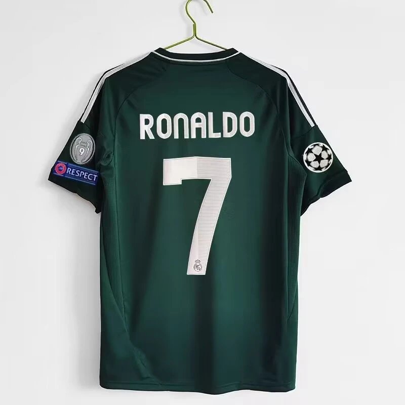 Adidas Real Madrid Ronaldo #7 UCL Jersey Dark Green