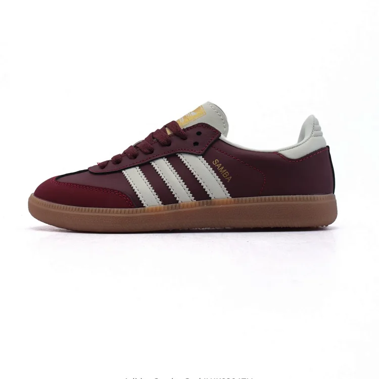 Adidas Samba Burgundy Shoes
