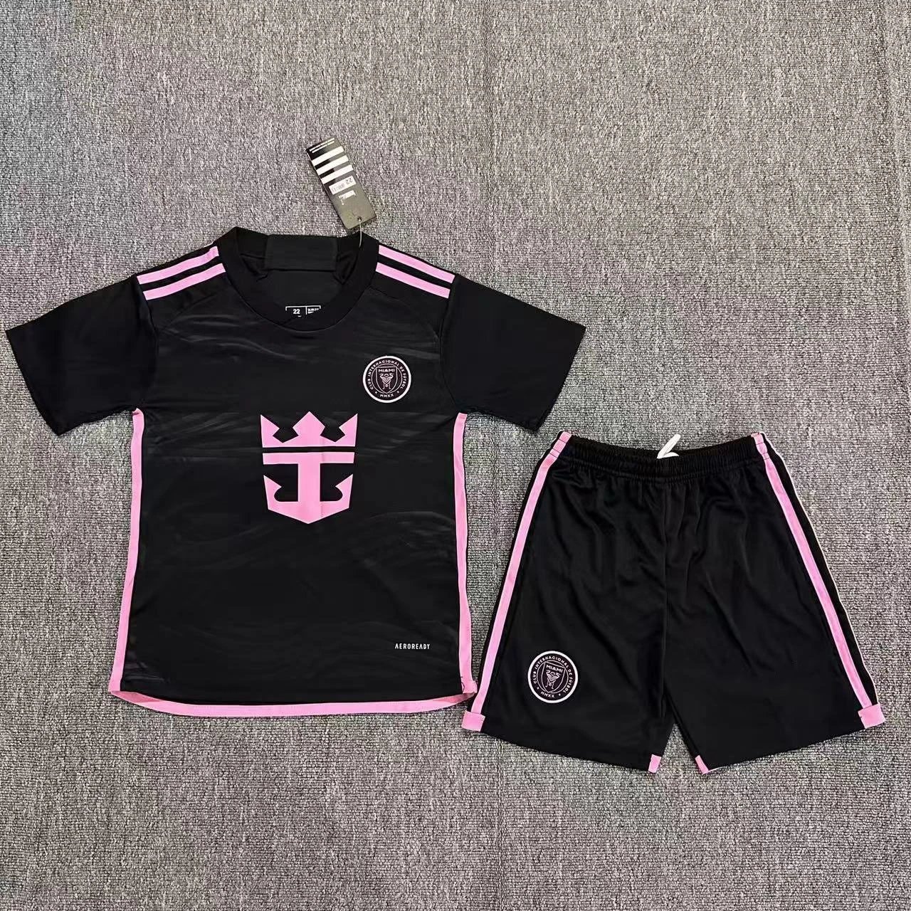NIKE SHORTS INTER 2024/25 STADIUM HOME RAGAZZO a482938-1693 Black/Lyon Blue/White Dri-FIT Replica