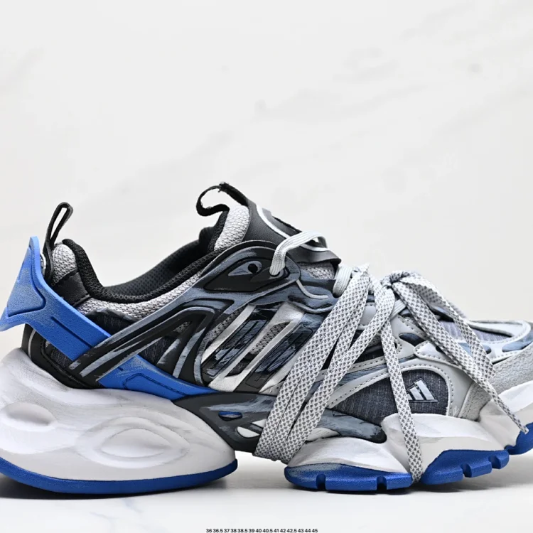 Adidas X9000L4 Gray Black Blue Shoes