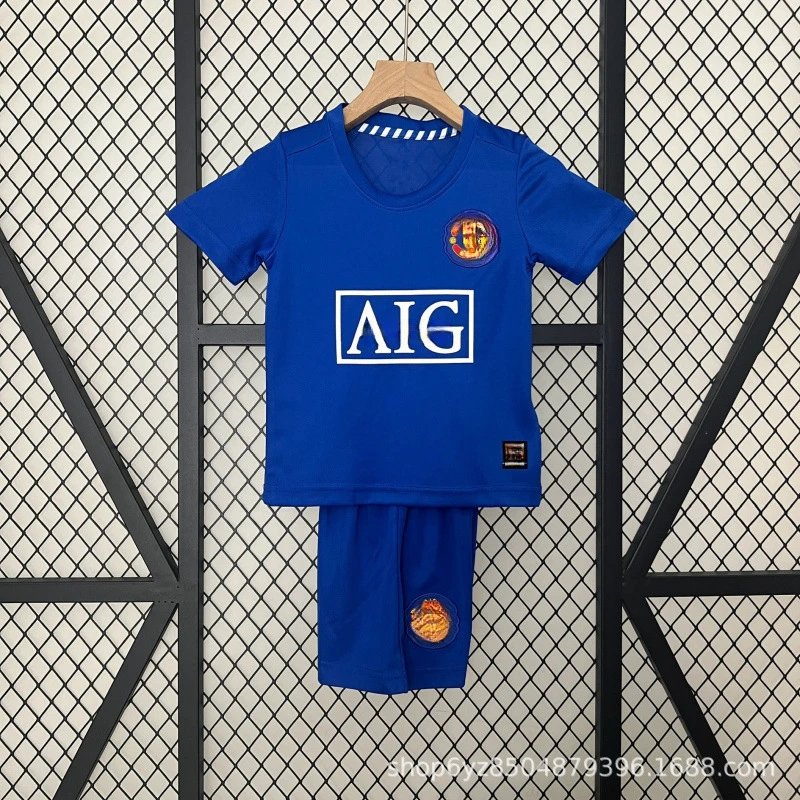 AIG Kids Football Jersey Set Blue