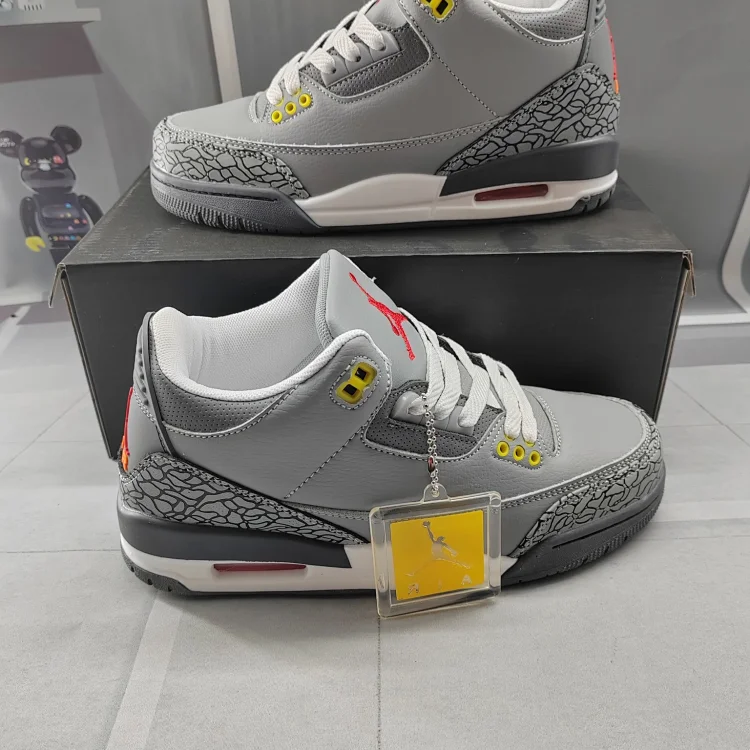 Air Jordan Air Jordan 3 Retro Grey Shoes