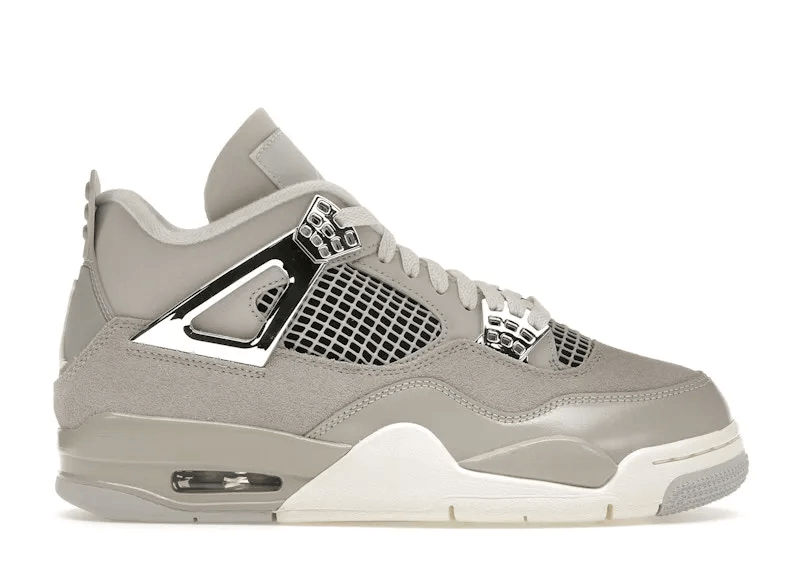 Air Jordan Air Jordan 4 'White Oreo' Gray