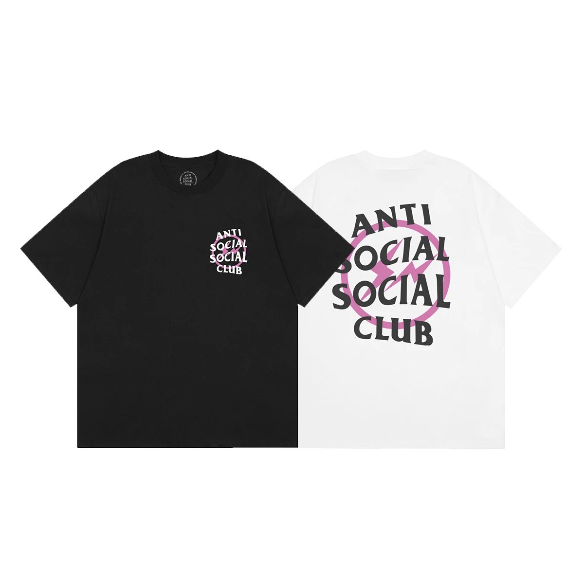 ANTI SOCIAL SOCIAL CLUB Logo T-Shirt Black/White