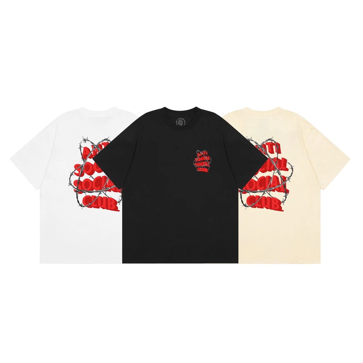 Anti Social Social Club Logo T-Shirt Red