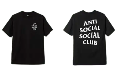 Anti Social Social Club T-Shirt Black