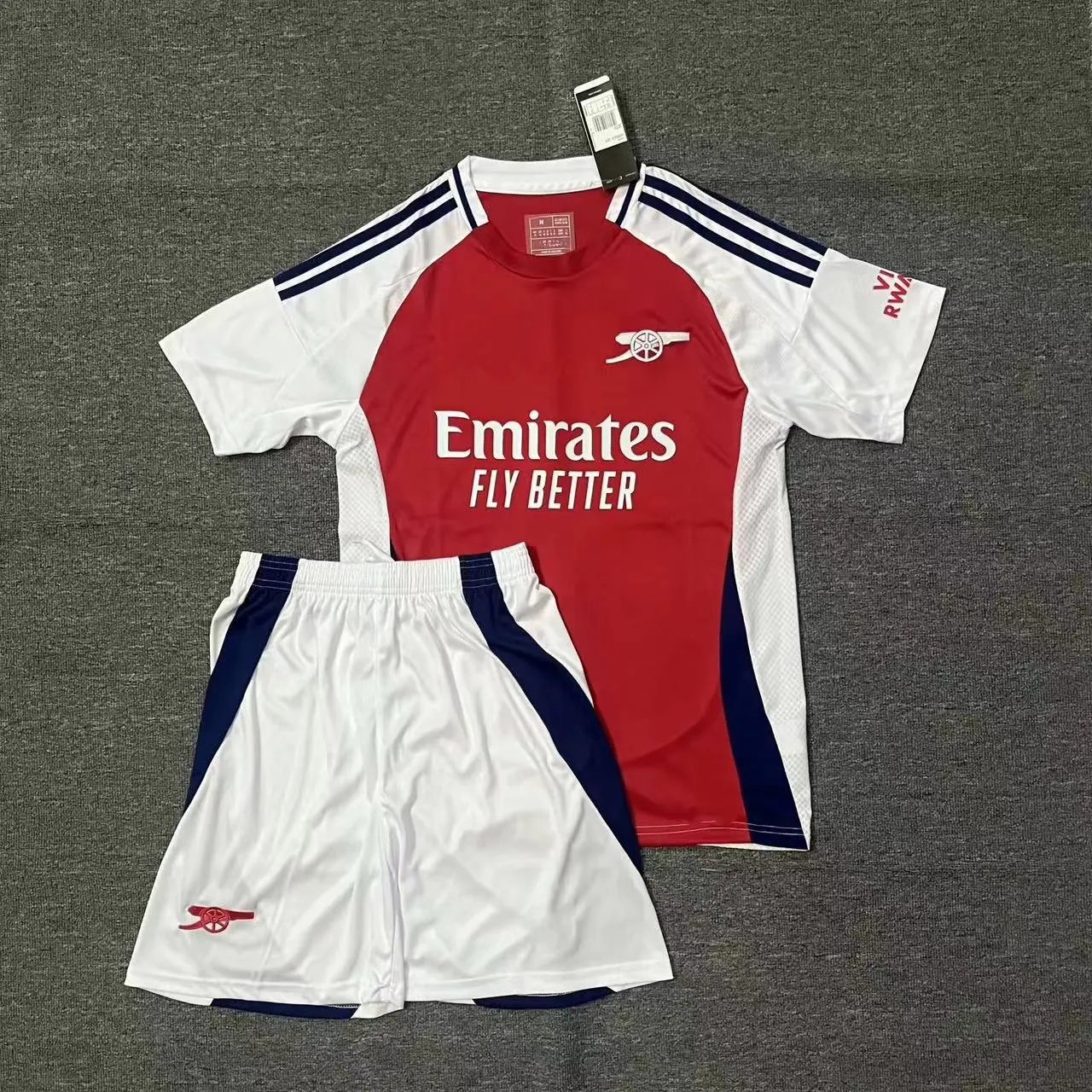 Arsenal Football Kit - Red, White, and Navy