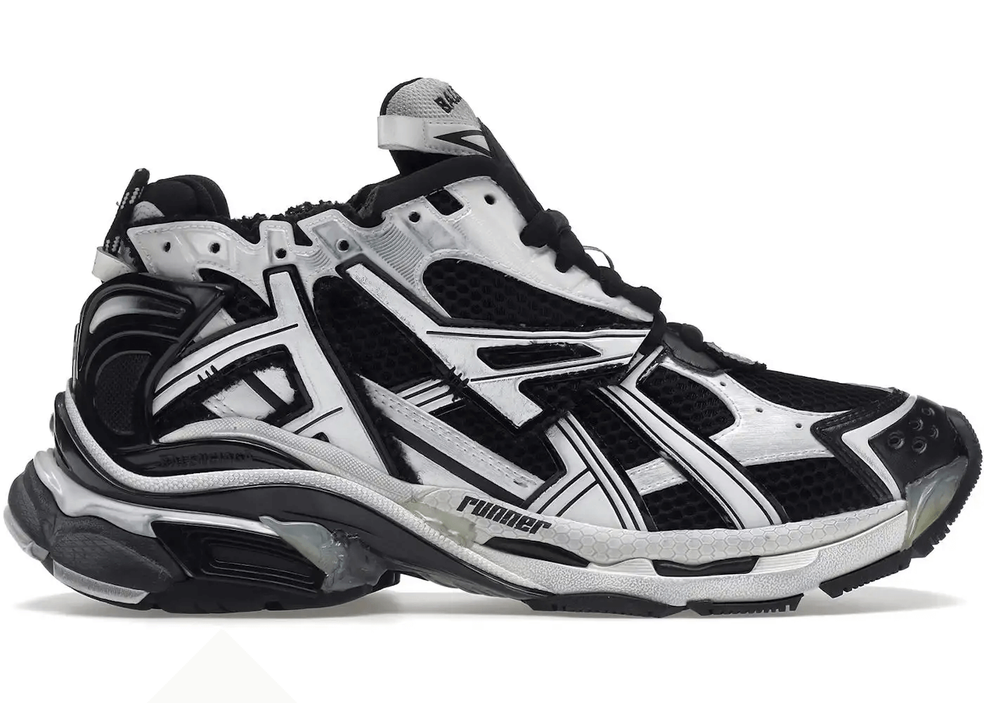 ASICS Gel-1130 Black and White Runner Sneaker