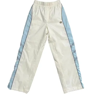 Athletic Pants White Light Blue Pants