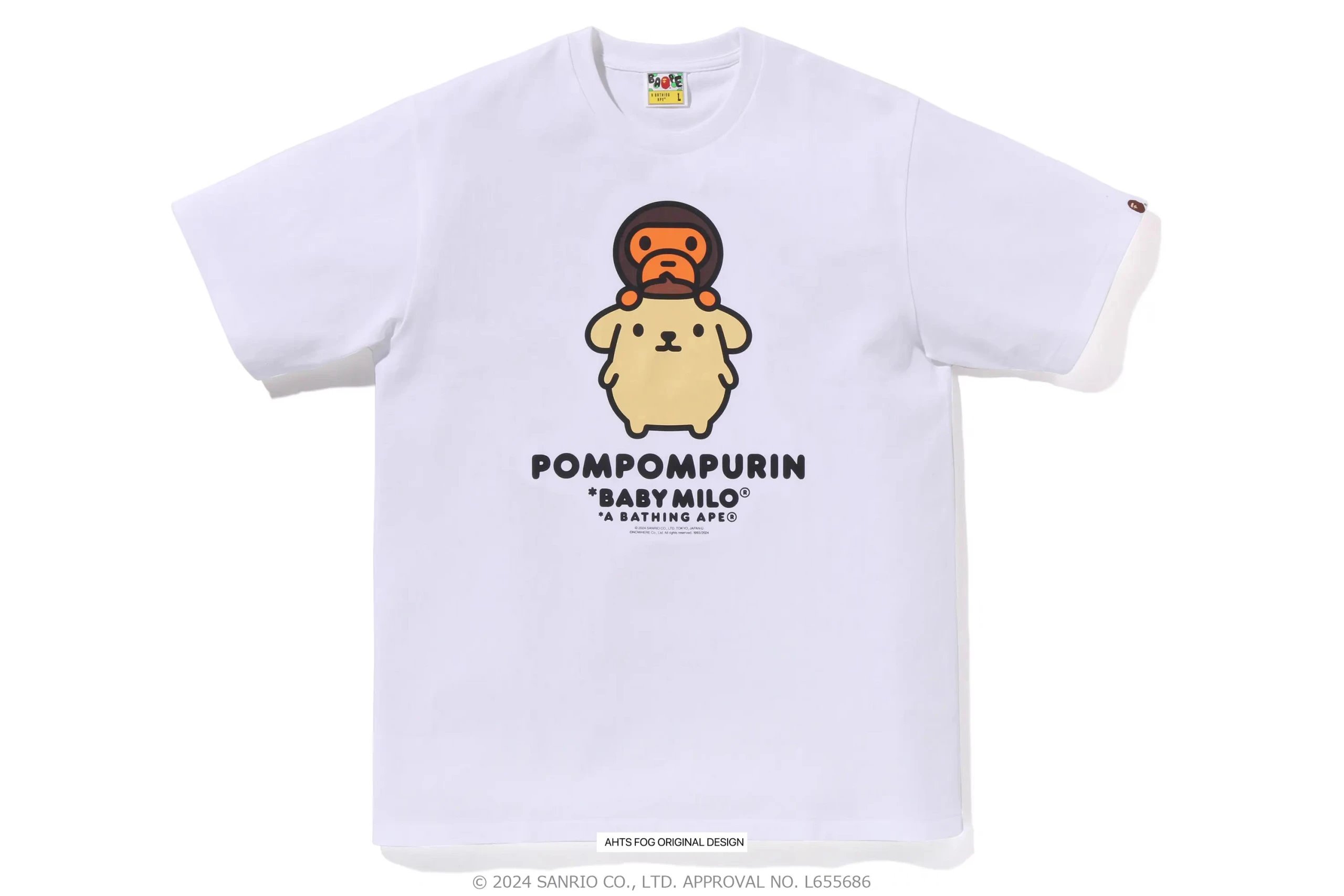 BABY MILO Pompompurin T-shirt White