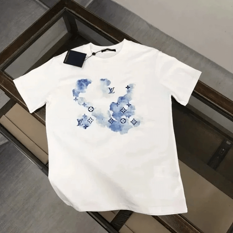 Baby T-shirt, ivory cotton jersey