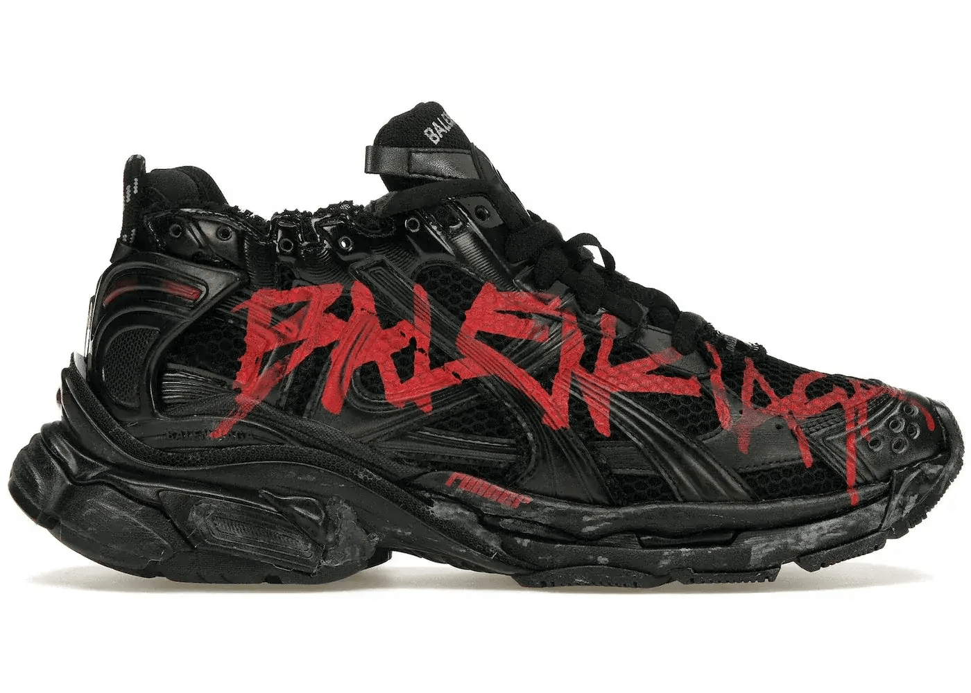Balenciaga Track Sneaker Graffiti Black/Red