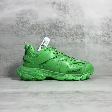 Balenciaga Triple S Sneaker Green Shoes
