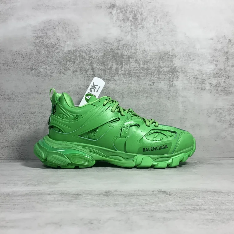 Balenciaga Triple S Sneaker Green Shoes