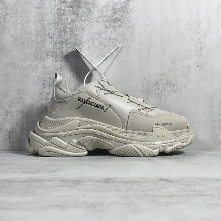 Balenciaga Triple S Sneakers Beige Shoes