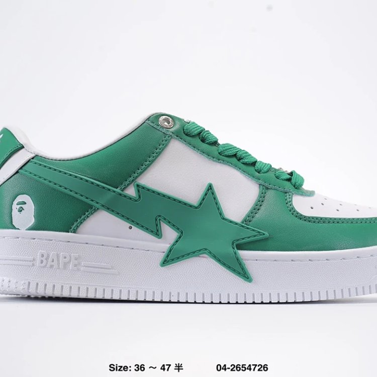 BAPE Bapesta Sneaker Green Shoes